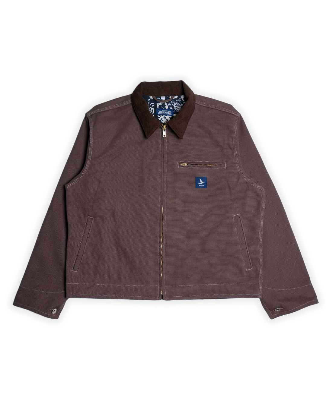 Augoose Active Jacket Molten Brown - 13 Oz