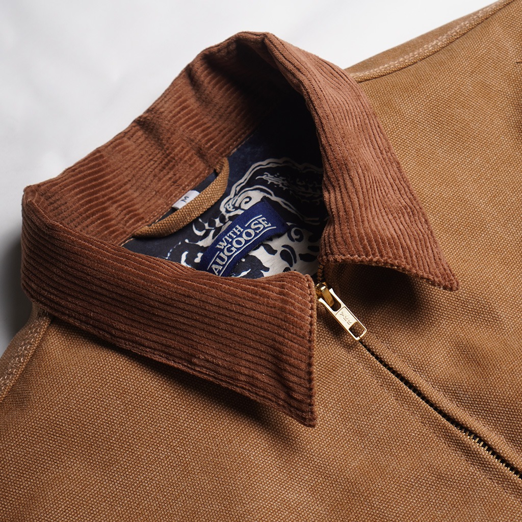 Augoose Roscoe Brown II Active Jacket - 13 Oz