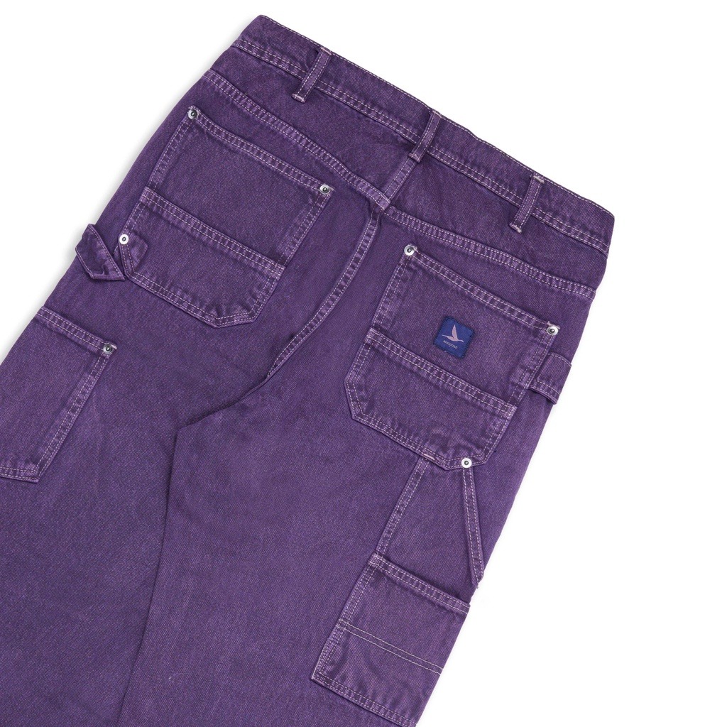 Augoose Double Knee Pants Deep Purple