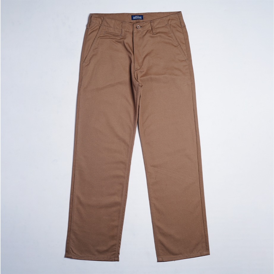 Augoose Sentinel Khaki Military Inspired Chinos