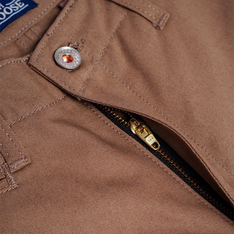 Augoose Sentinel Khaki Military Inspired Chinos