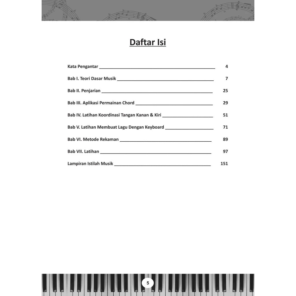 Yanita Buku Paket Komplit Belajar Keyboard Tanpa Guru