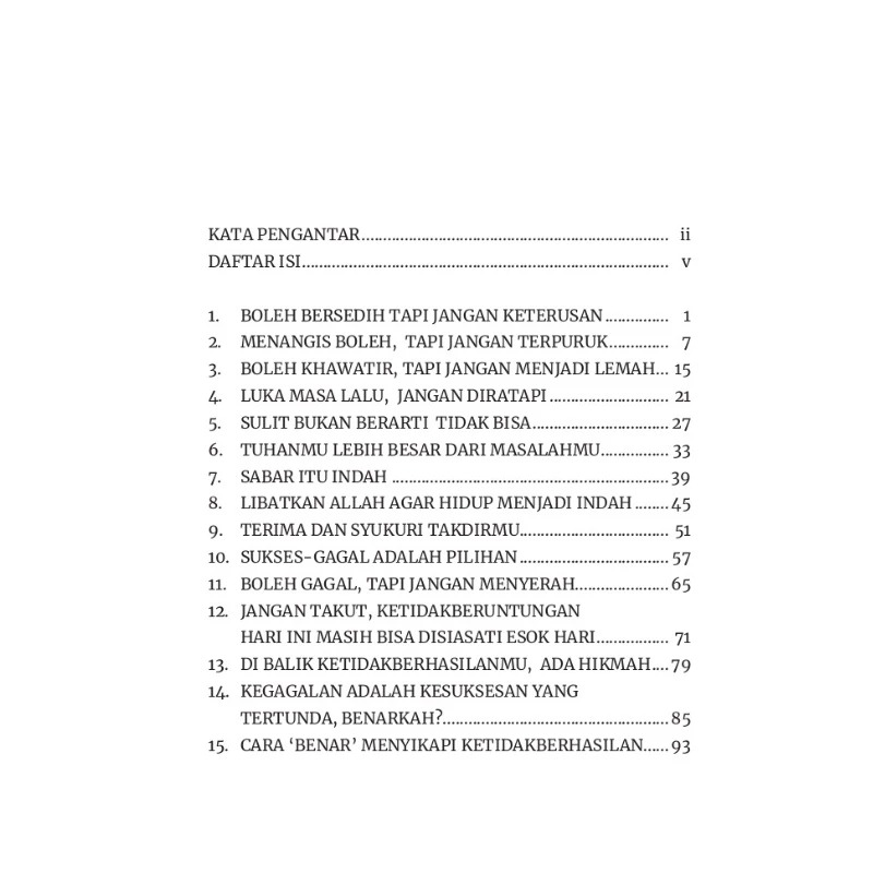 Syalmahat Publishing Buku Motivasi Islam Islami Boleh Kalah Asal Jangan menyerah Untuk Muslim Dan Muslimah