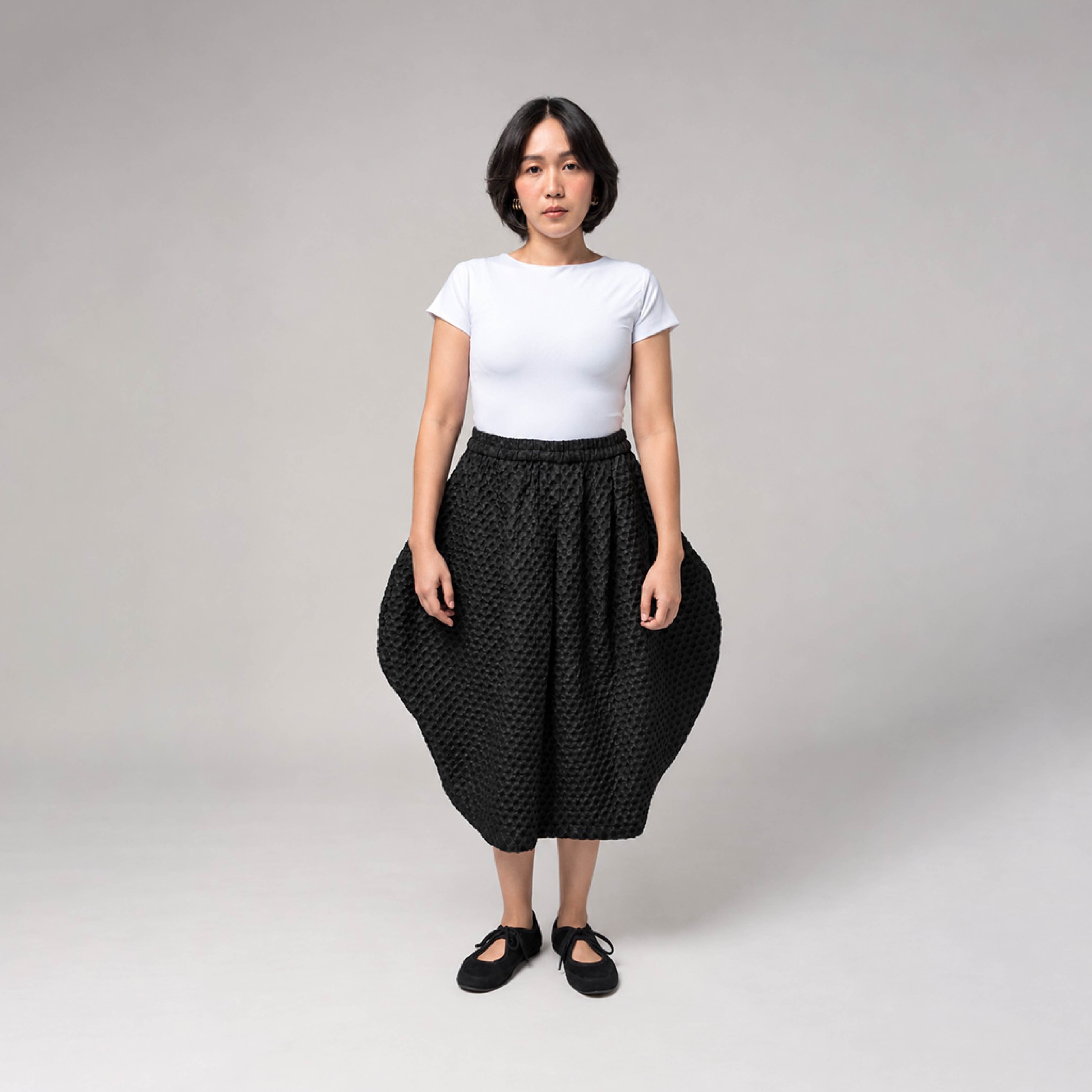 Tulip Skirt Textured 