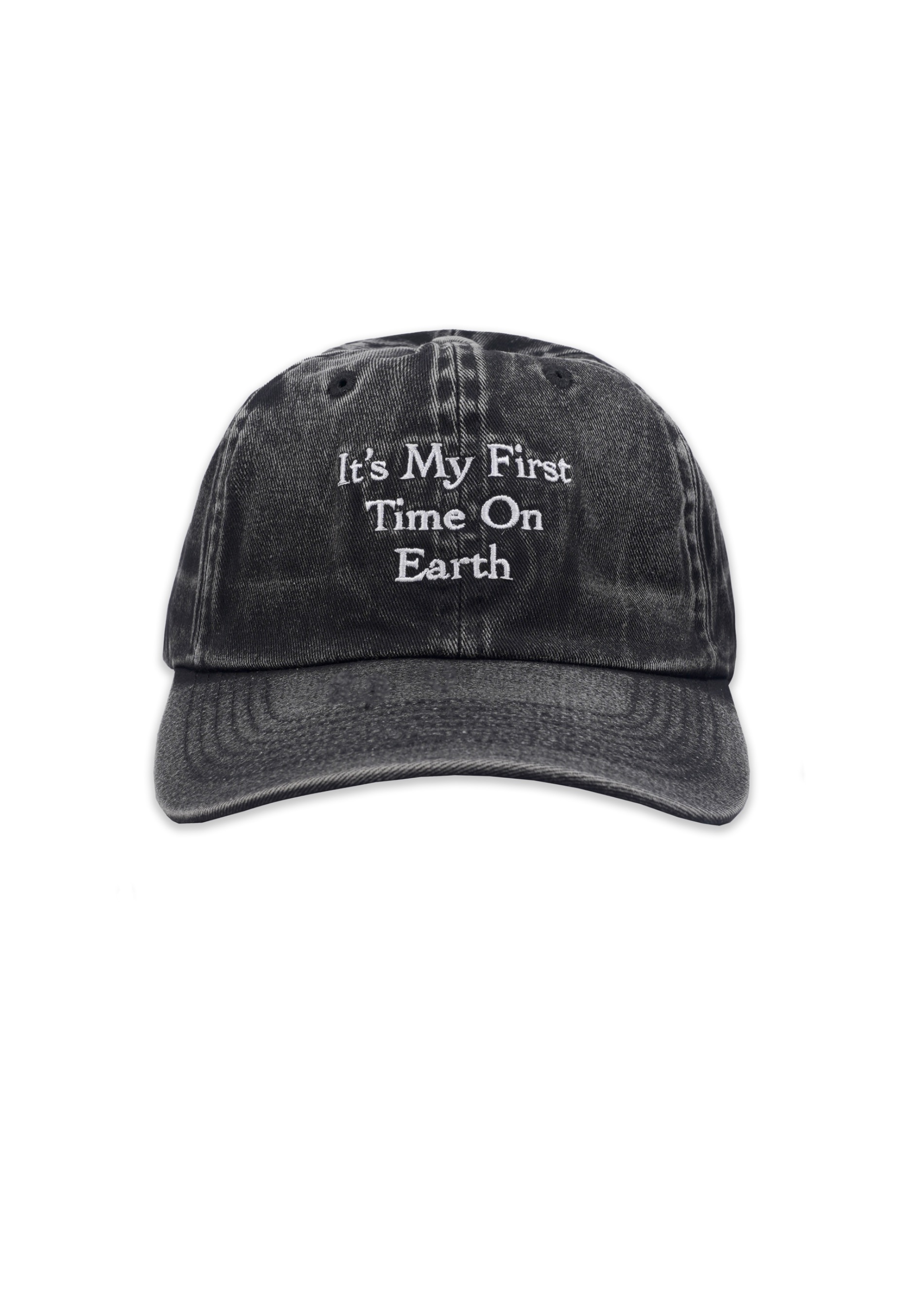 FIRST TIME ON EARTH CAP [WASHED BLACK]