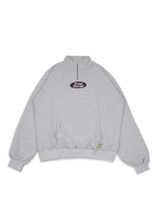 BALMY HALF-ZIP [GREY]