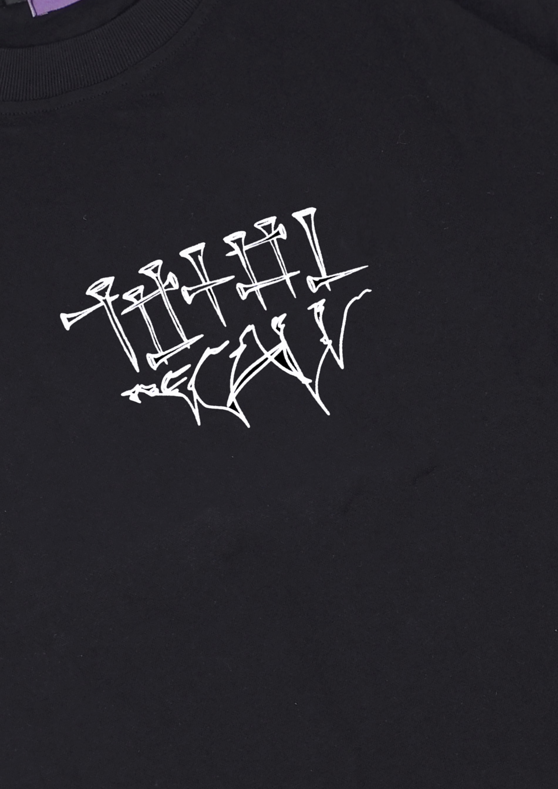 TYPOGRAPH TEE [BLACK]