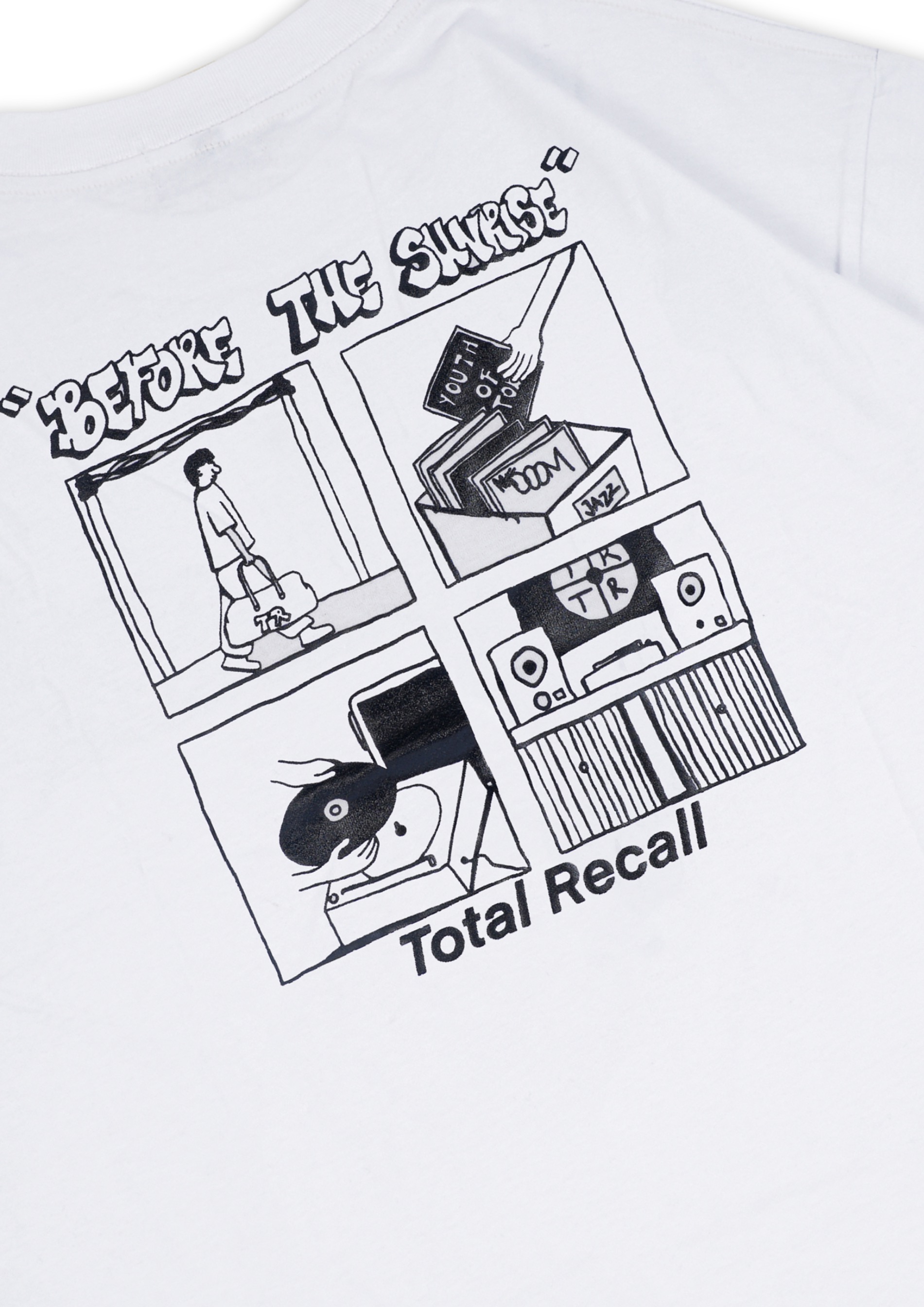 BEFORE THE SUNRISE TEE [WHITE]