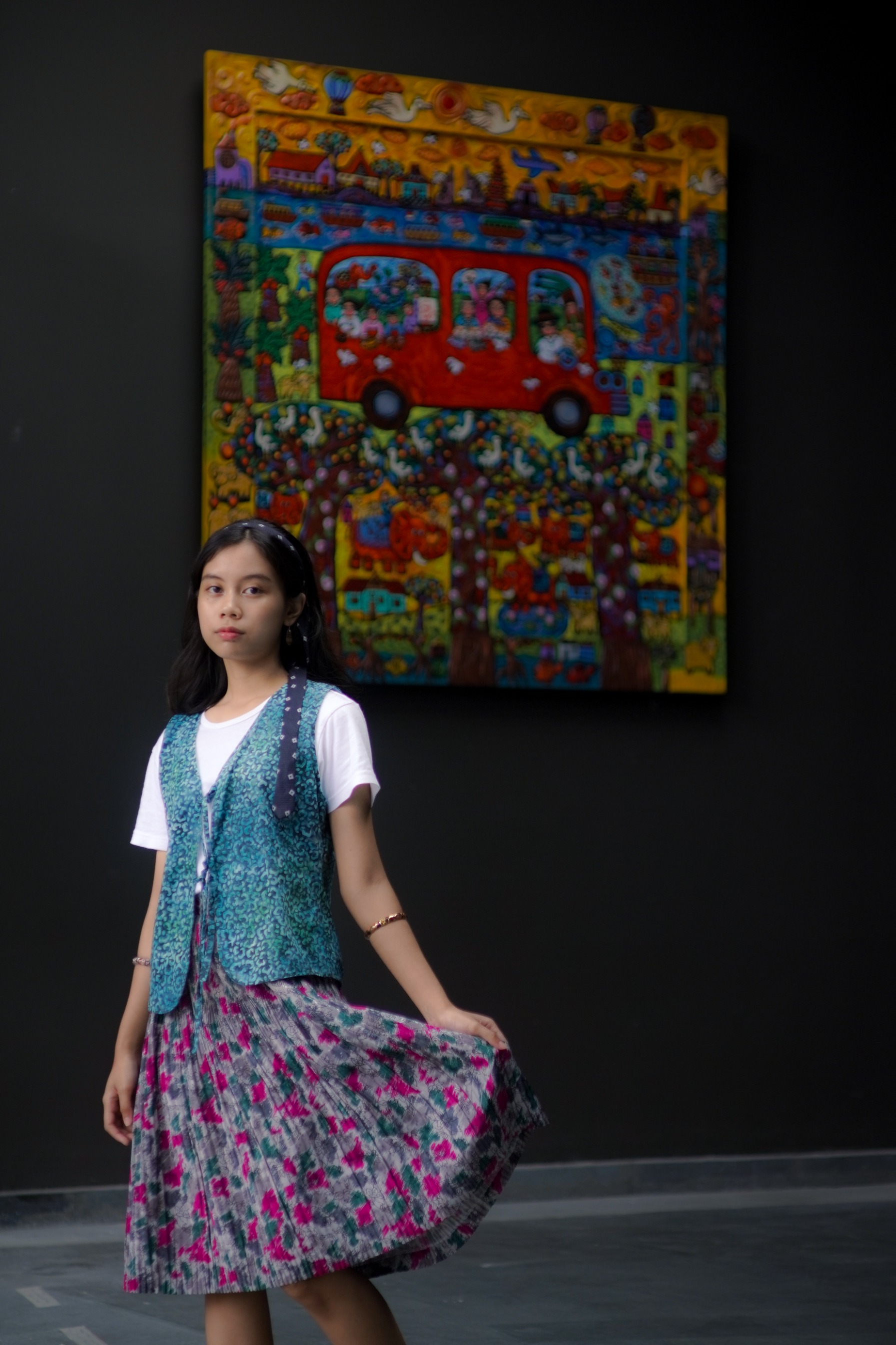 VASTHI Indonesia Vest Batik