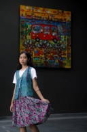 VASTHI Indonesia Vest Batik