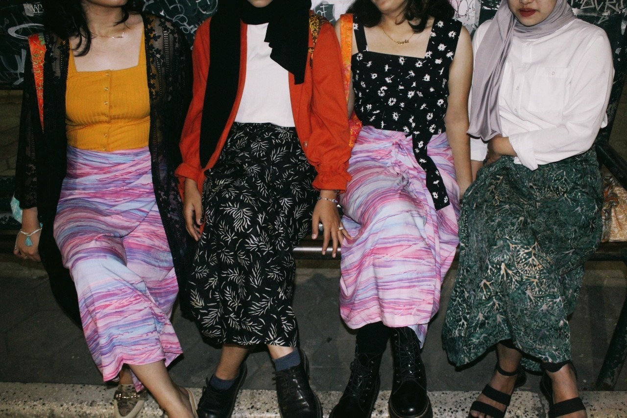 LAKSMI Indonesia Batik Lilit Skirt