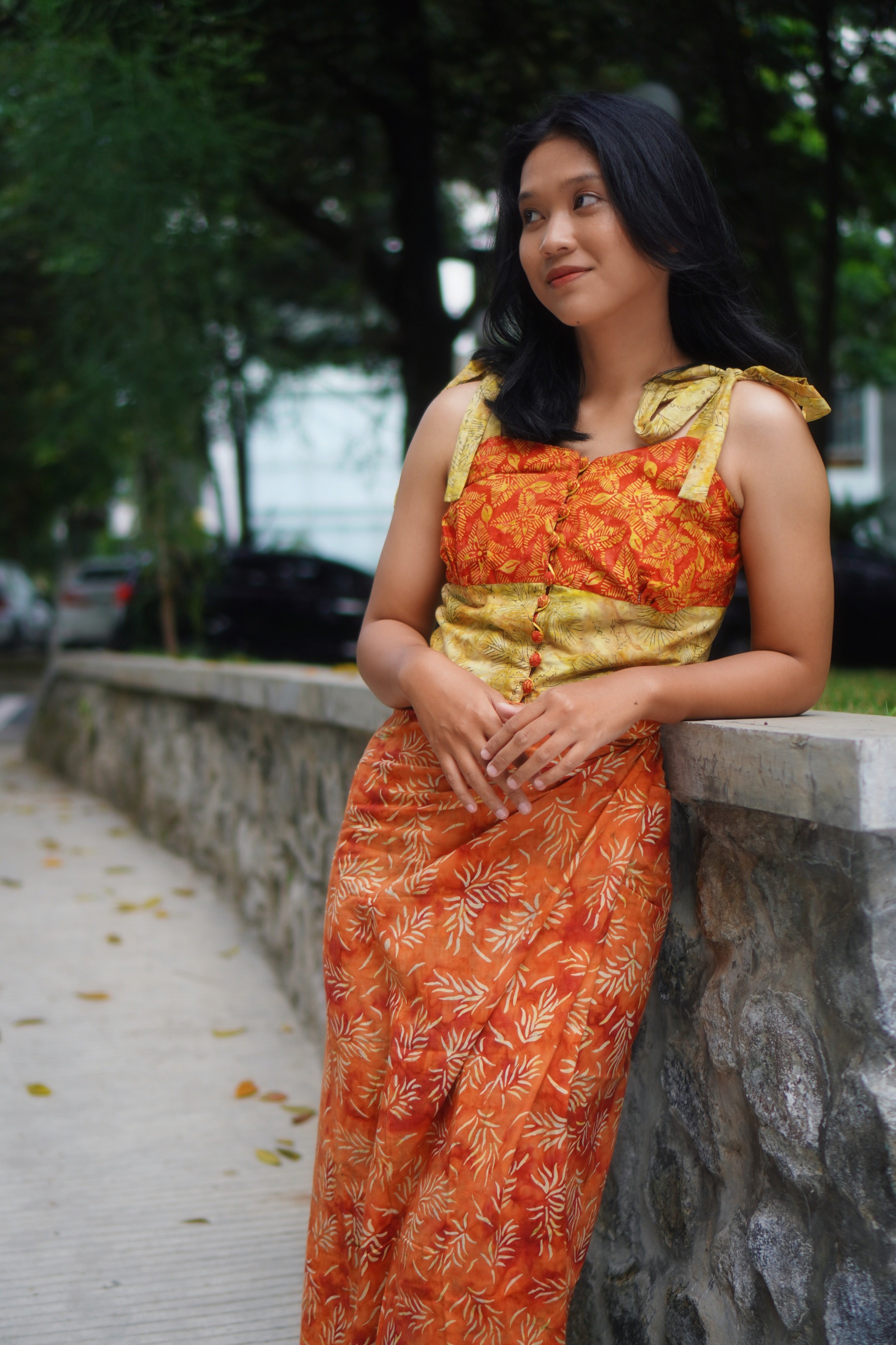 LAKSMI Indonesia Batik Lilit Skirt