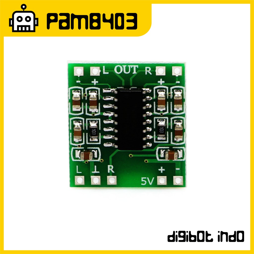 PAM8403 2x3W Stereo Power Amplifier - PAM