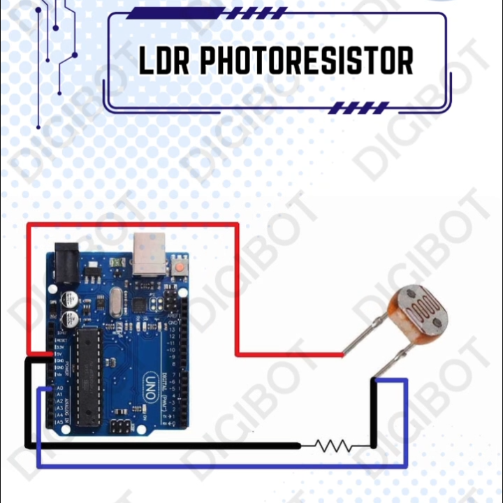 LDR Photoresistor - Sensor Cahaya