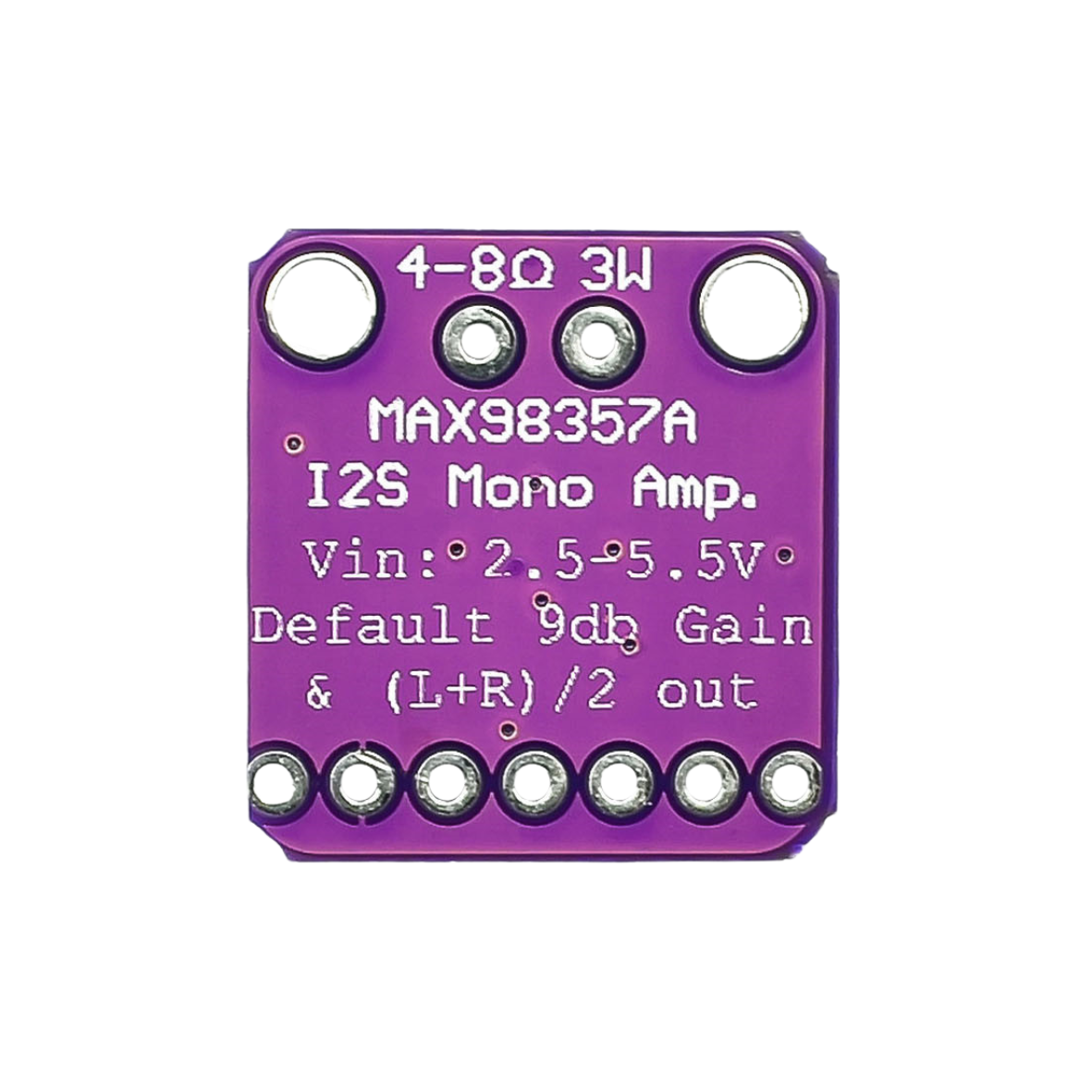 MAX98357 I2S DAC Audio Decoder - MAX 98357 - BGA