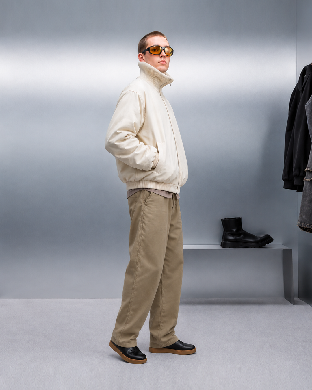 Malibu Celana Panjang Baggy Barrel Long Pants Twill Tebal