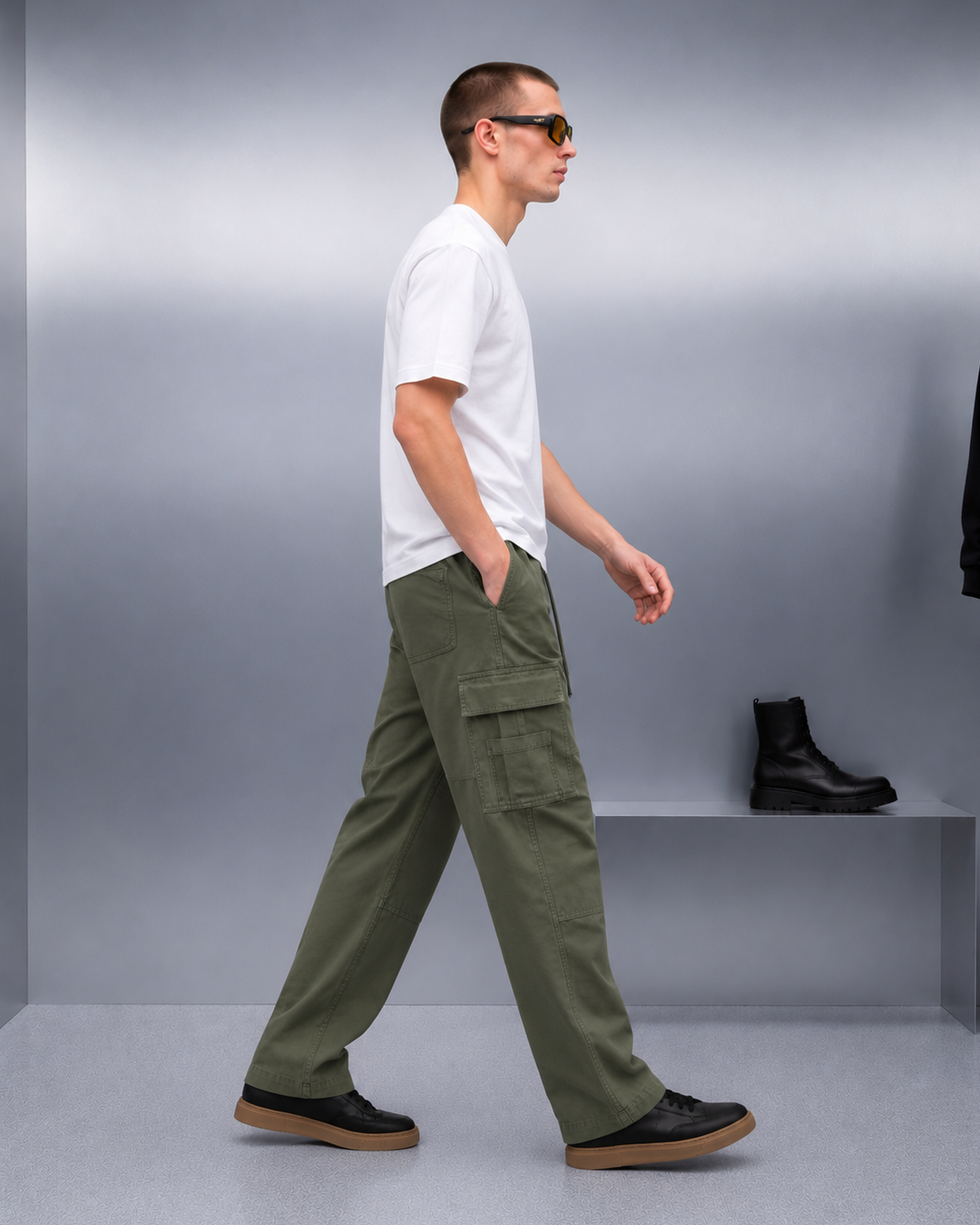 [New Launch]Malibu Double Cargo Loose Fit Pants