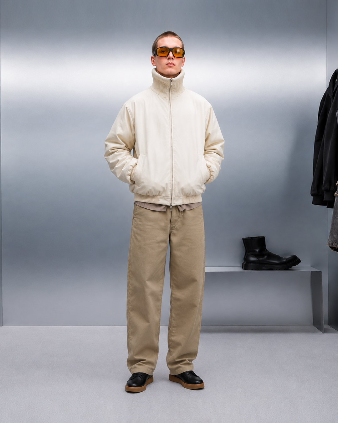 Malibu Celana Panjang Baggy Barrel Long Pants Twill Tebal