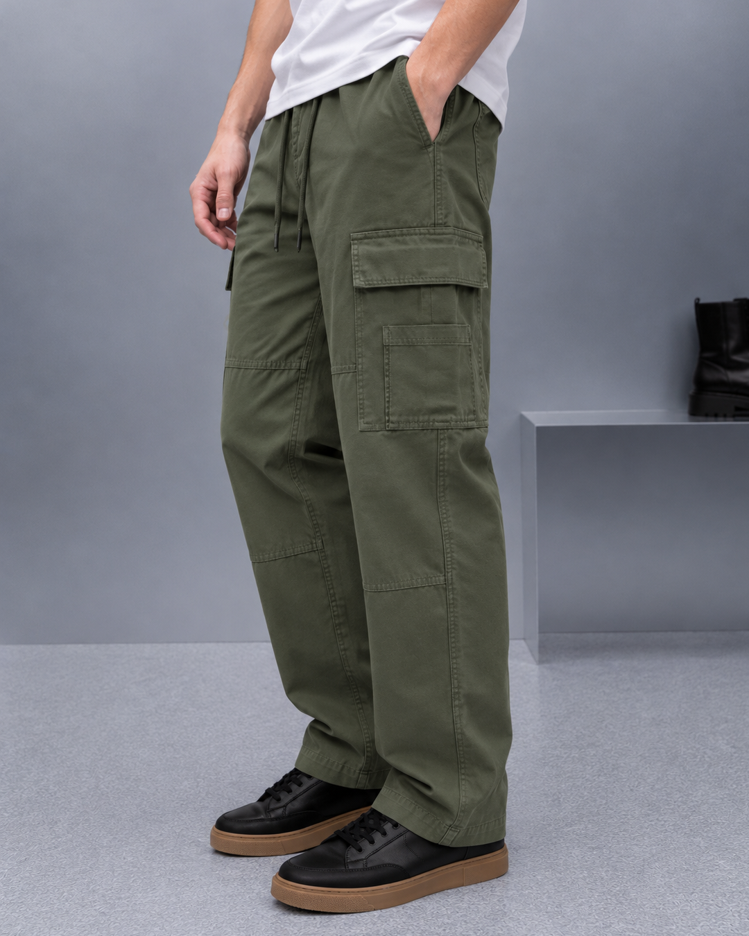 [New Launch]Malibu Double Cargo Loose Fit Pants