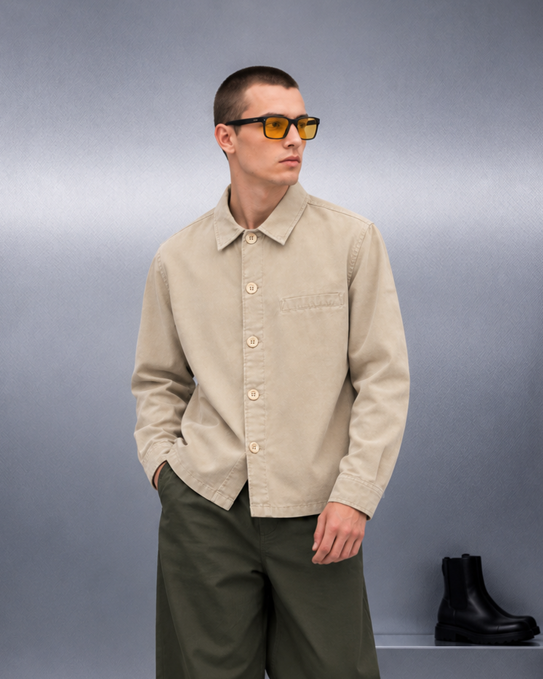 [New Launch] Malibu Jacket Overshirt Twill - Seri 1