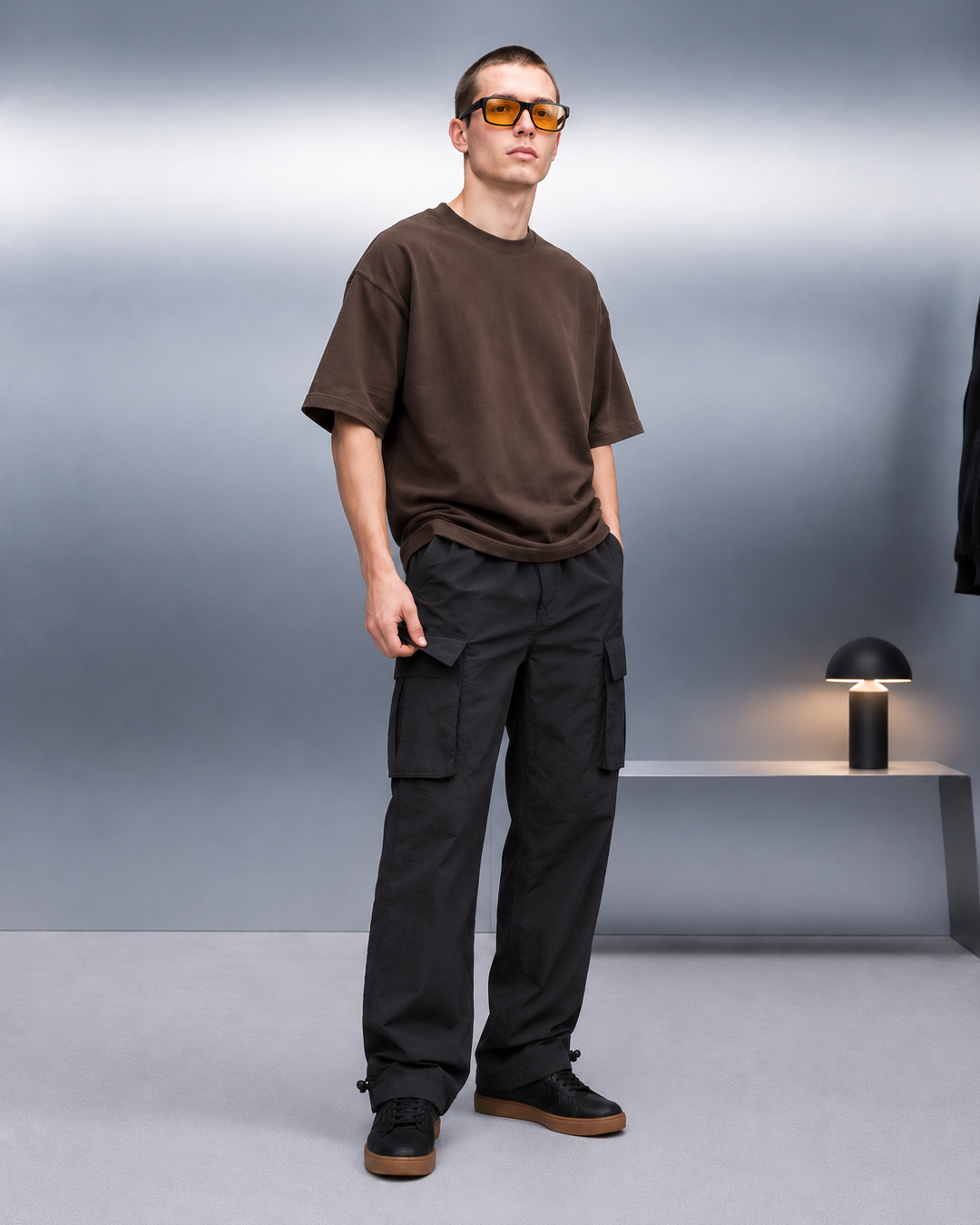 Malibu Celana Panjang Cargo Parachute Loose Pants