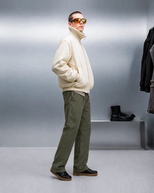 [New Launch]Malibu Loose Long Pants Twill Tebal