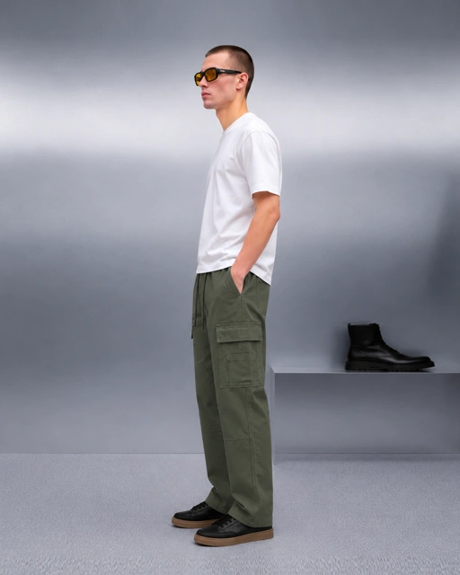 [New Launch]Malibu Double Cargo Loose Fit Pants