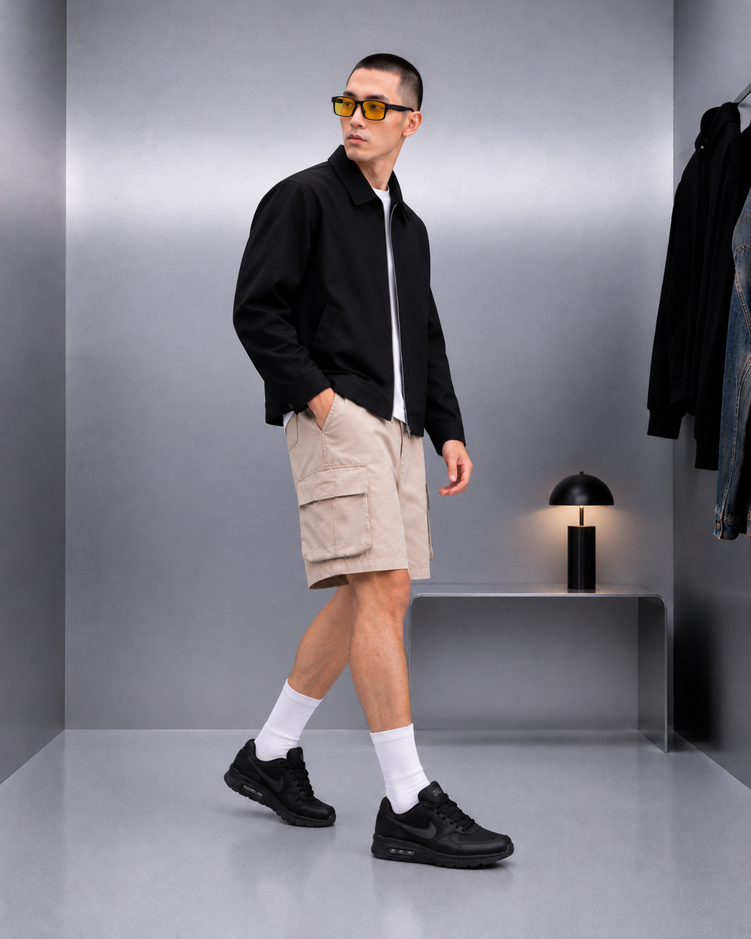 [New Launch] Malibu Cargo Short Zipper Pants - Seri 2