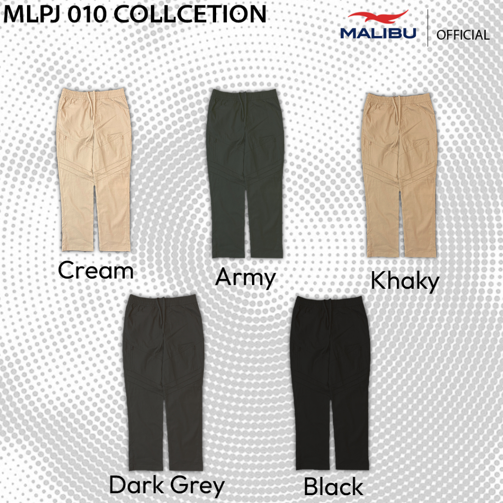 Malibu Cargo Tactical Zipper Long Pants - Seri 2