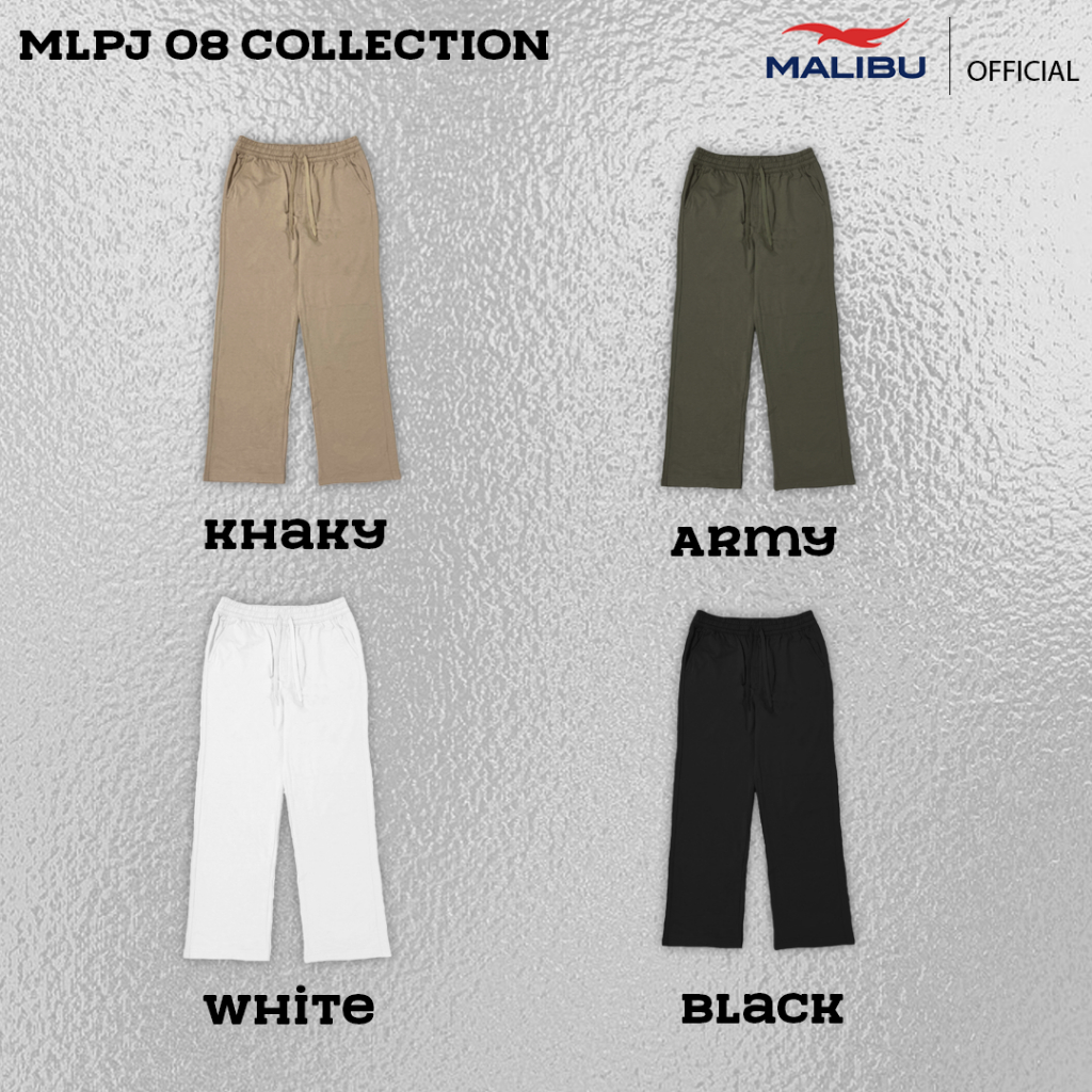 [New Launch] Malibu Loose Pants Baby Terry Korean Style - Seri 1