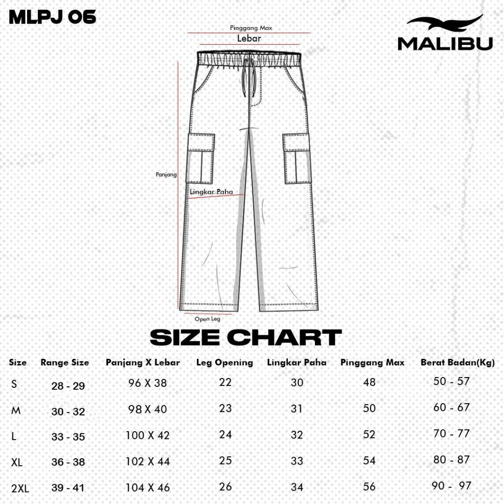 Malibu Cargo Loose Pants Long Pants