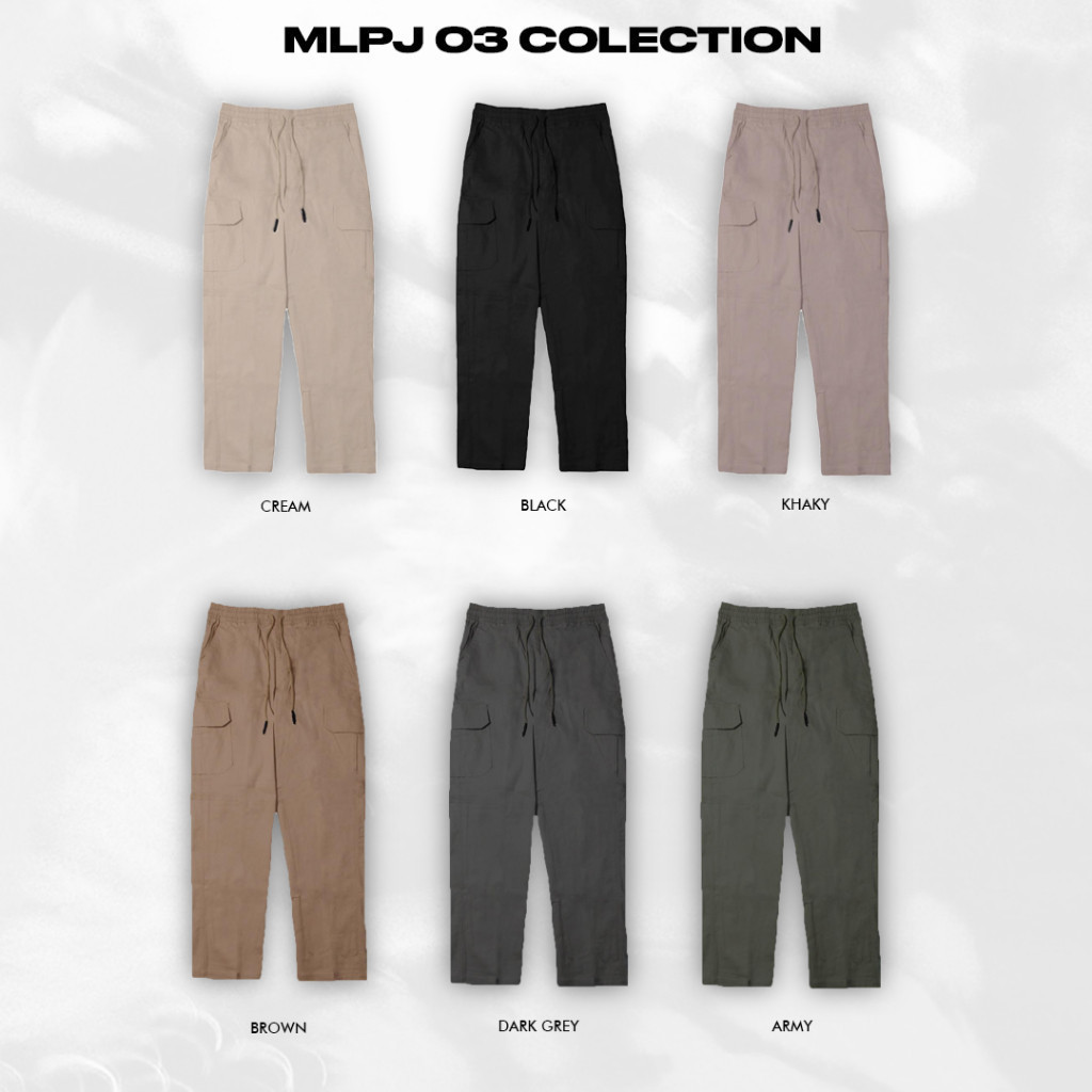 Malibu Cargo Long Pants Cotton Twill - SERI 1