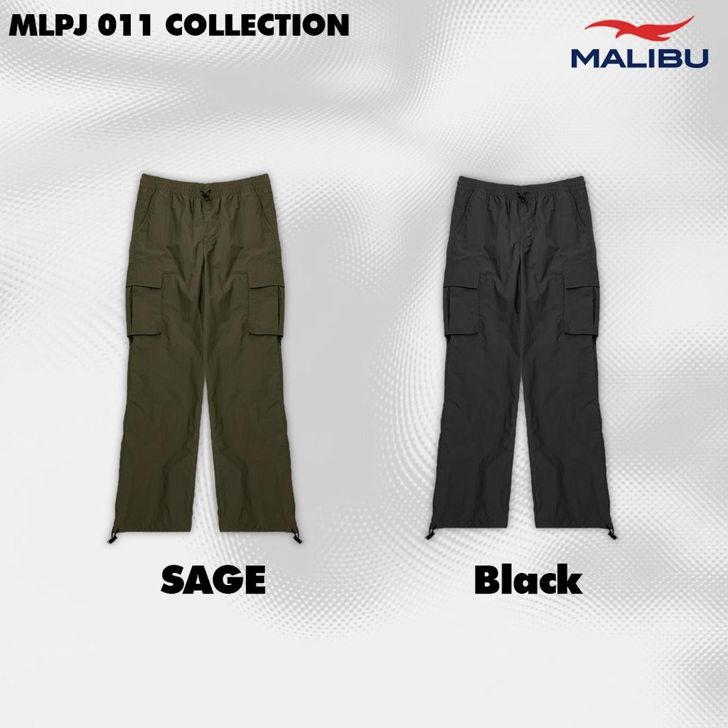 Malibu Celana Panjang Cargo Parachute Loose Pants