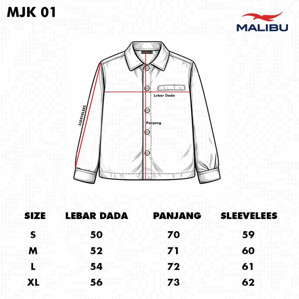 [New Launch] Malibu Jacket Overshirt Twill - Seri 1