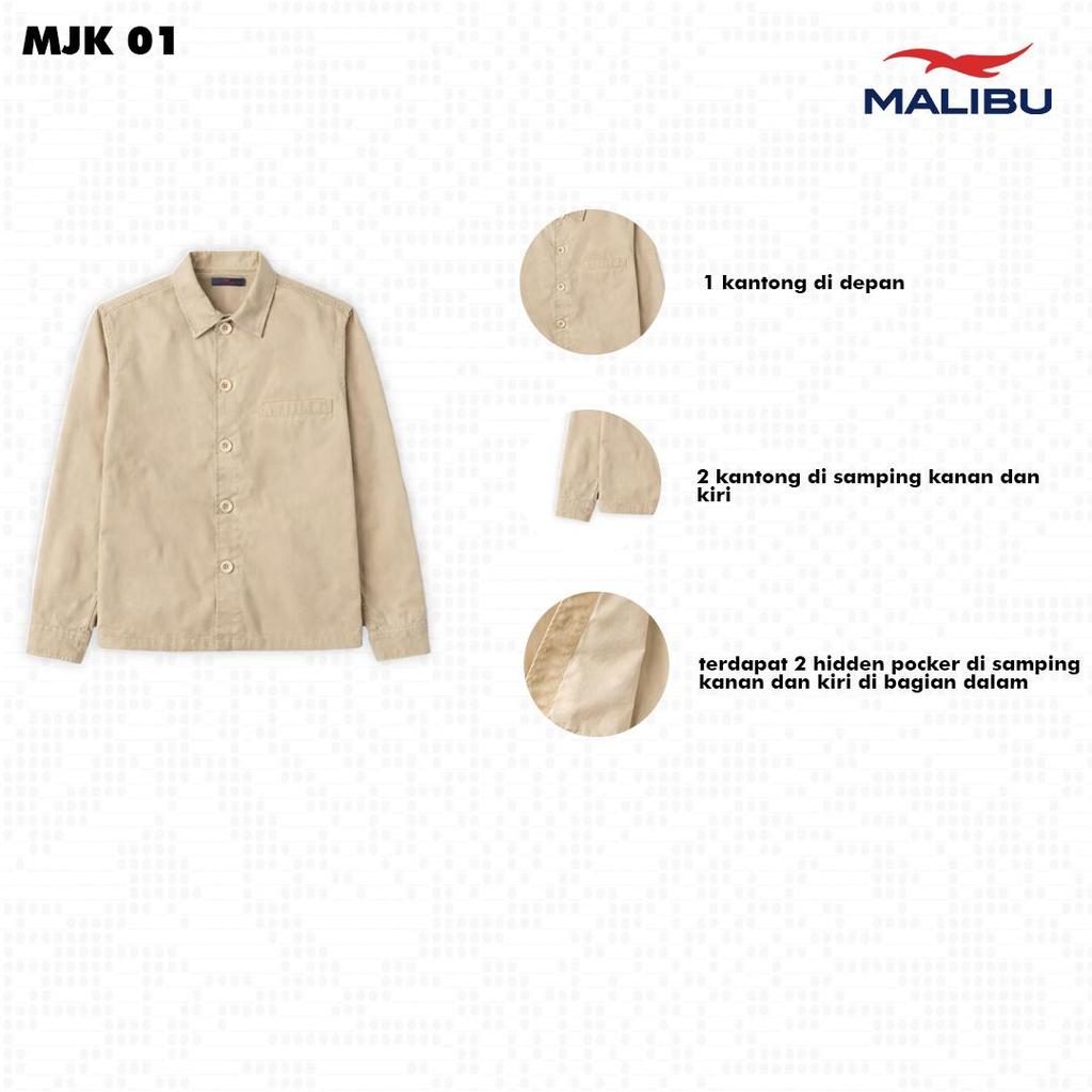 [New Launch] Malibu Jacket Overshirt Twill - Seri 1