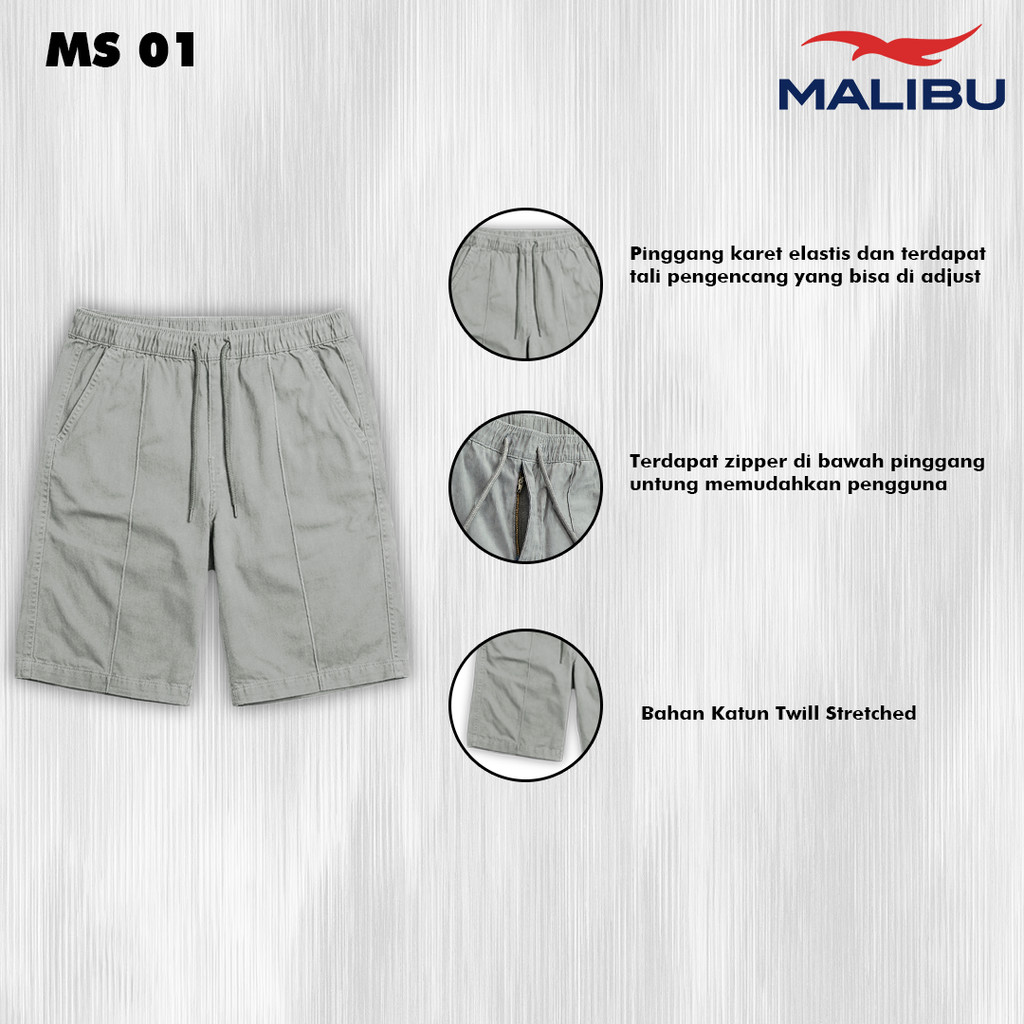 [New Launch] Malibu Short Relaxed Pants - Seri 2