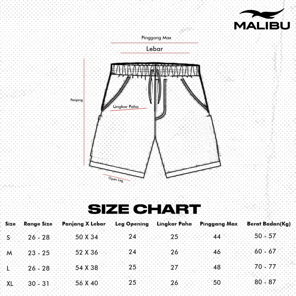[New Launch] Malibu Short Relaxed Pants - Seri 2
