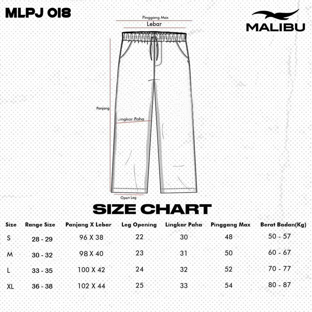 [New Launch]Malibu Loose Long Pants Twill Tebal