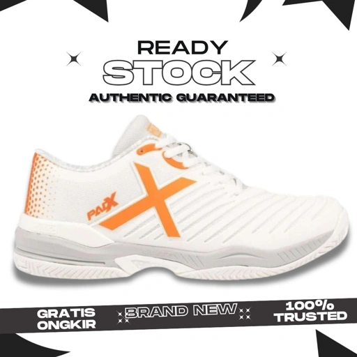 Munich Padx 60 White Orange Padel Shoes 