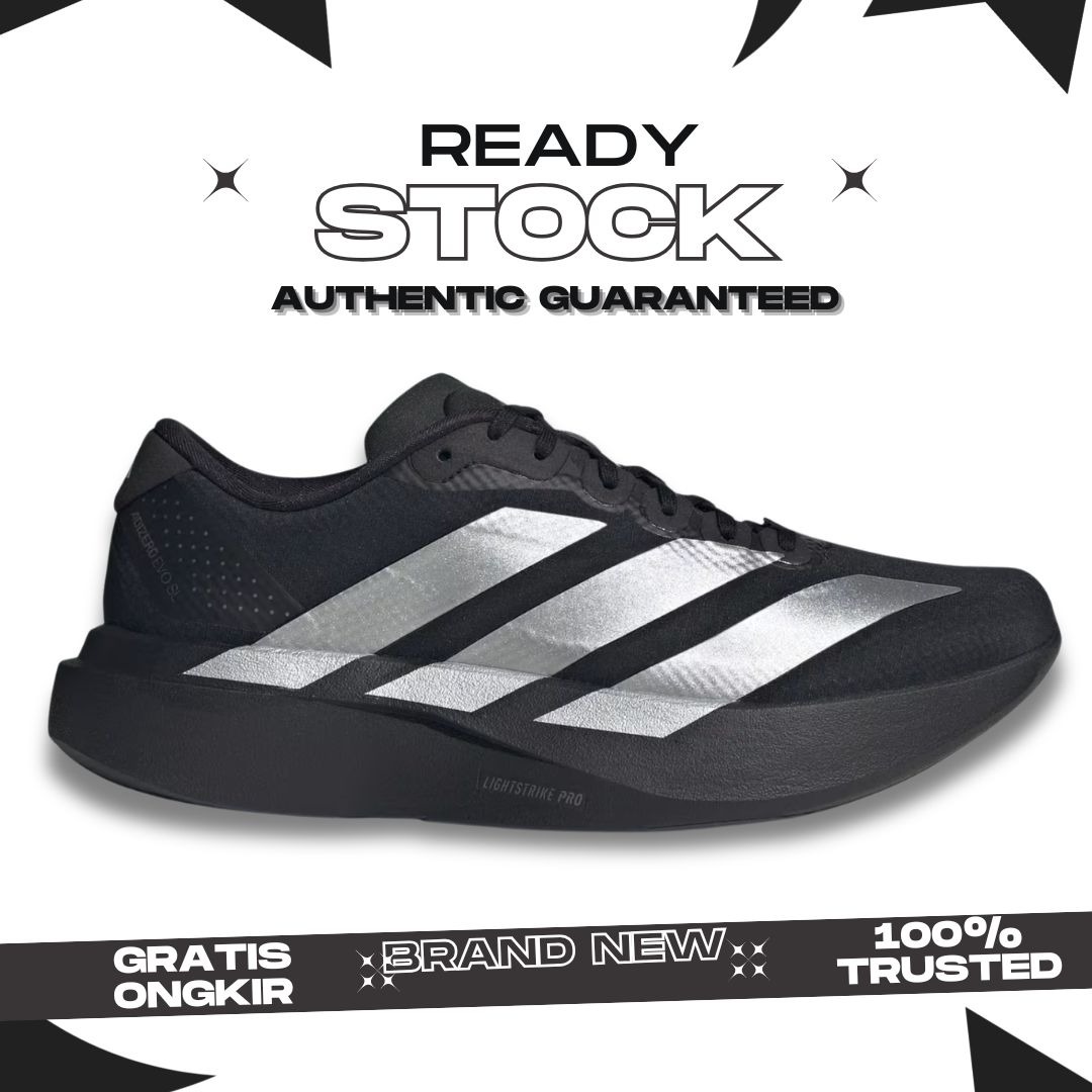 Adidas Adizero Evo Sl Black Silver Metallic