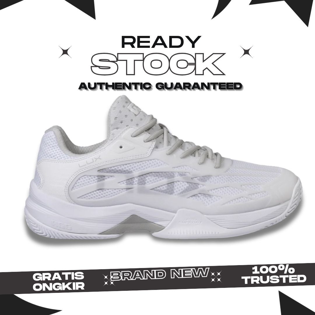 Nox AT10 Lux White Grey Padel Shoes