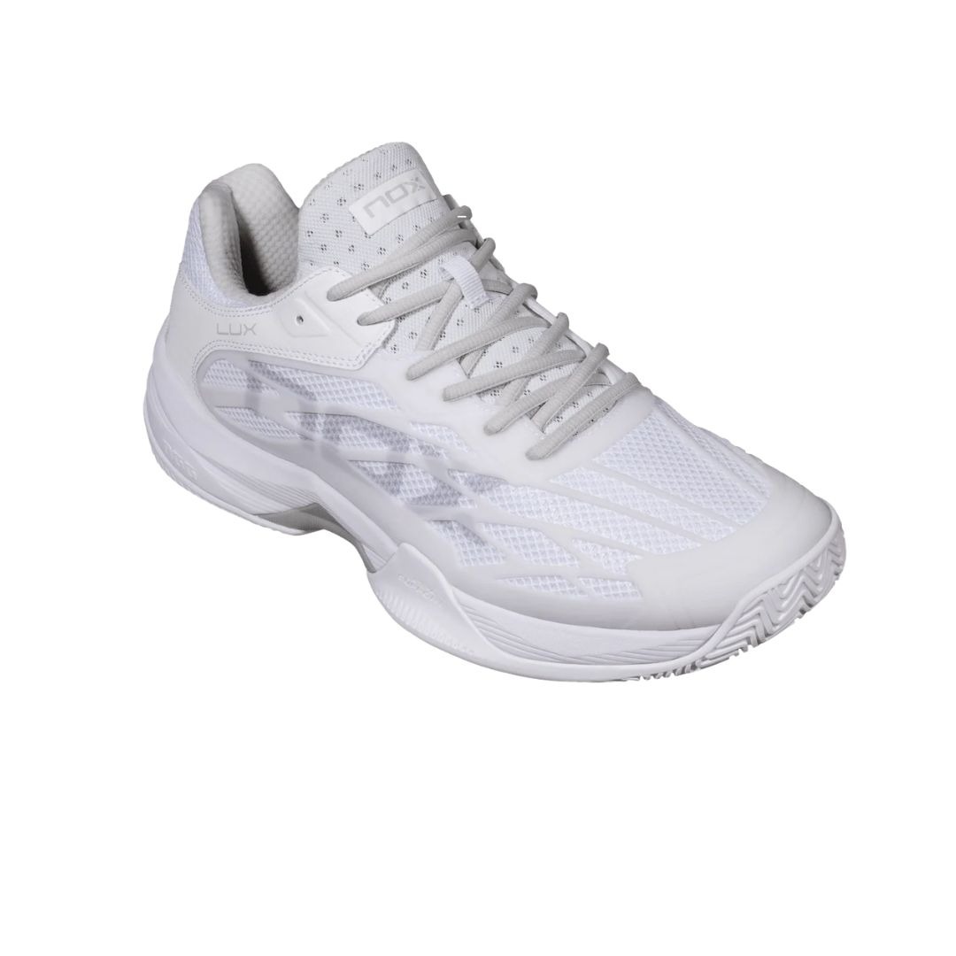 Nox AT10 Lux White Grey Padel Shoes
