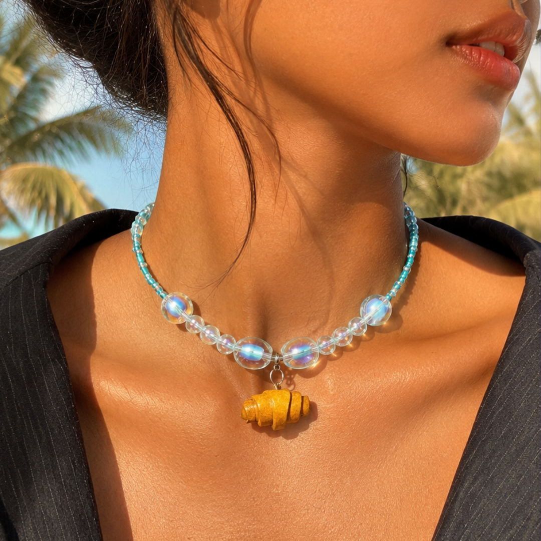 Unscripted Croissant Choker