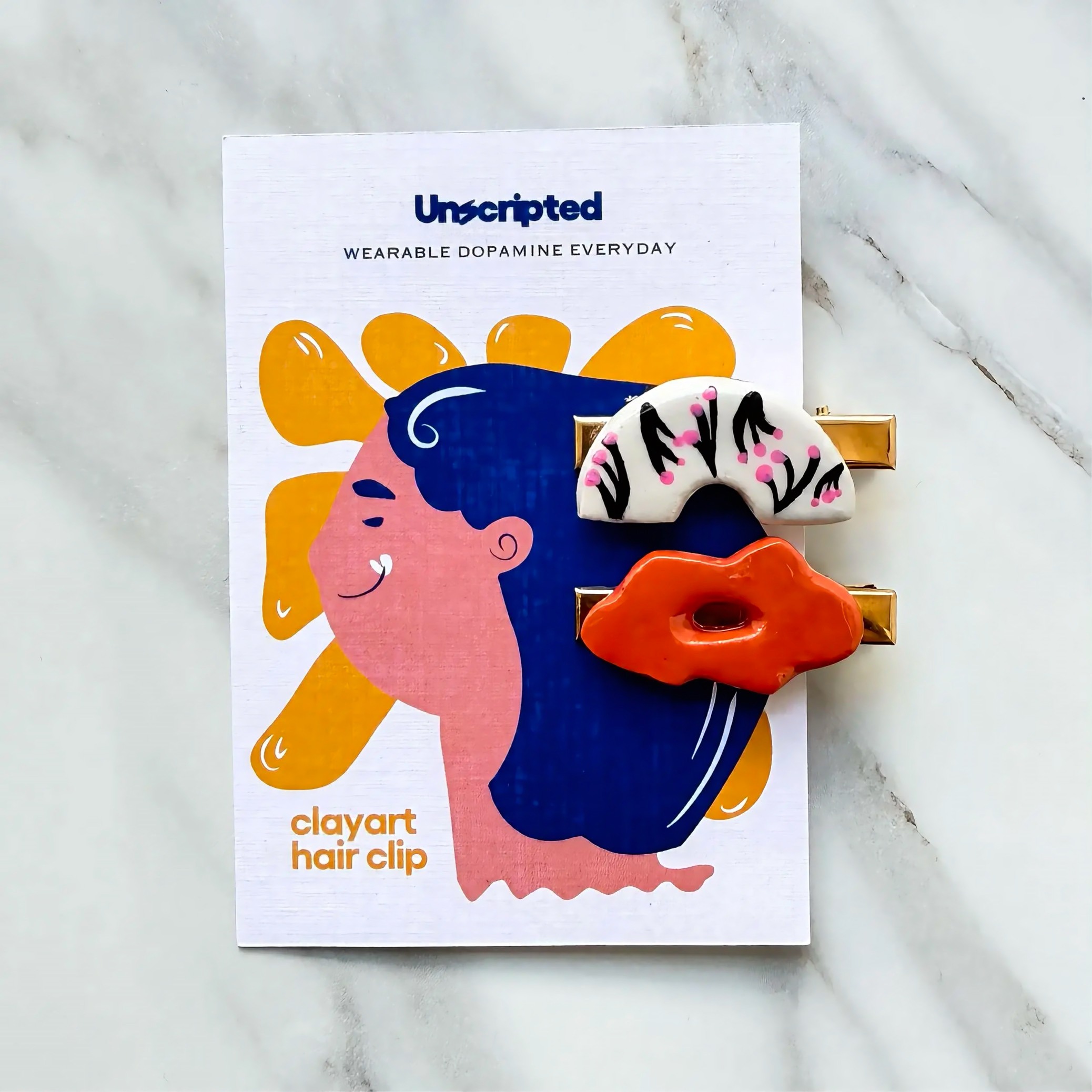 Unscripted Pop Accent Hair Clips