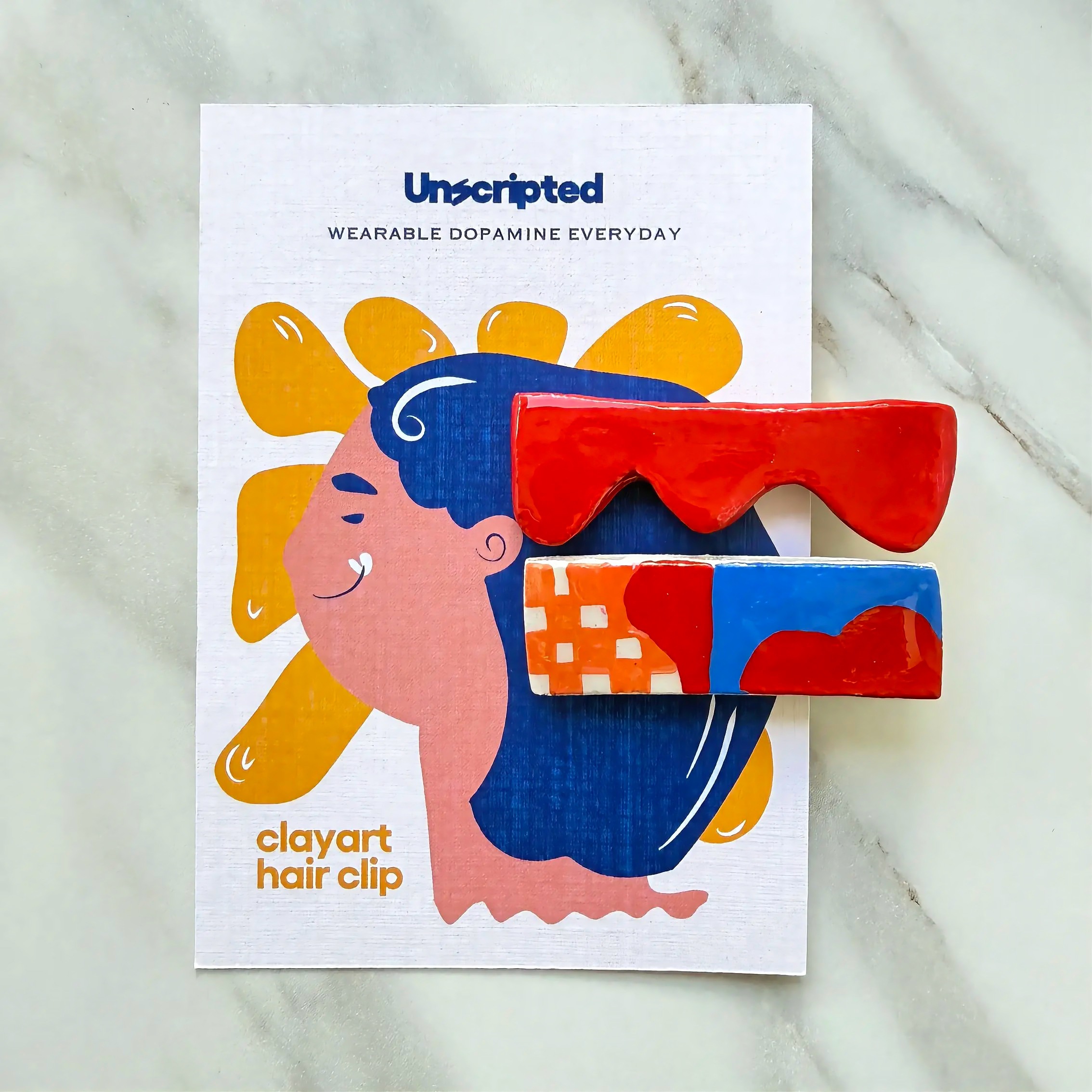 Unscripted Pop Accent Hair Clips