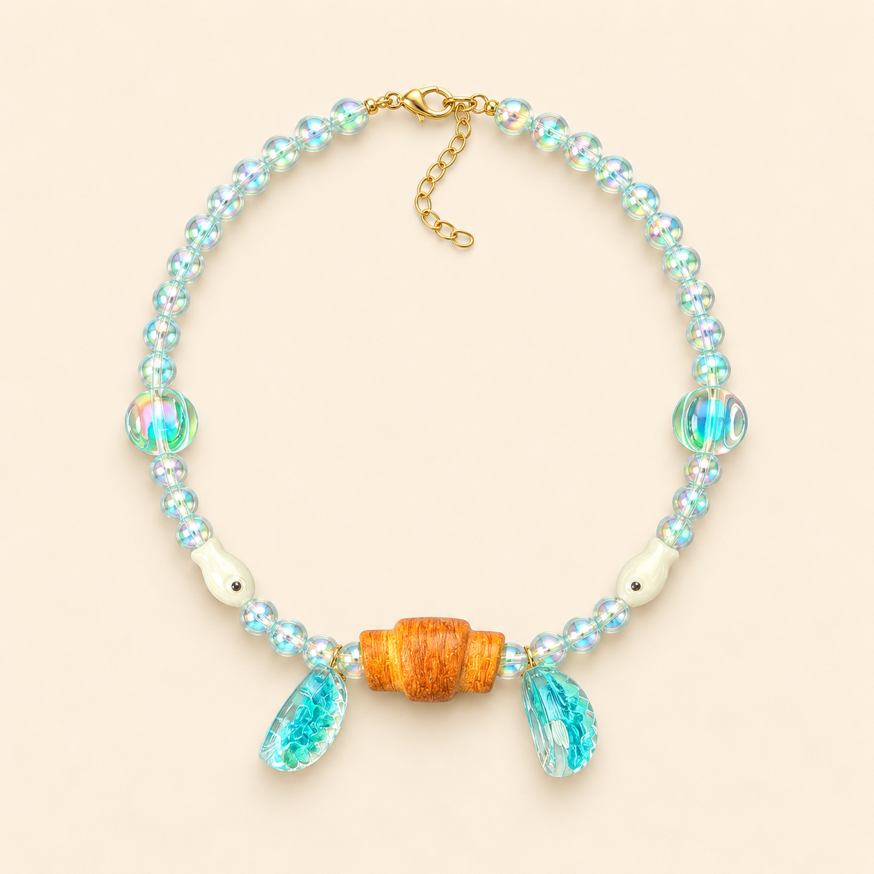 Unscripted Croissant Choker