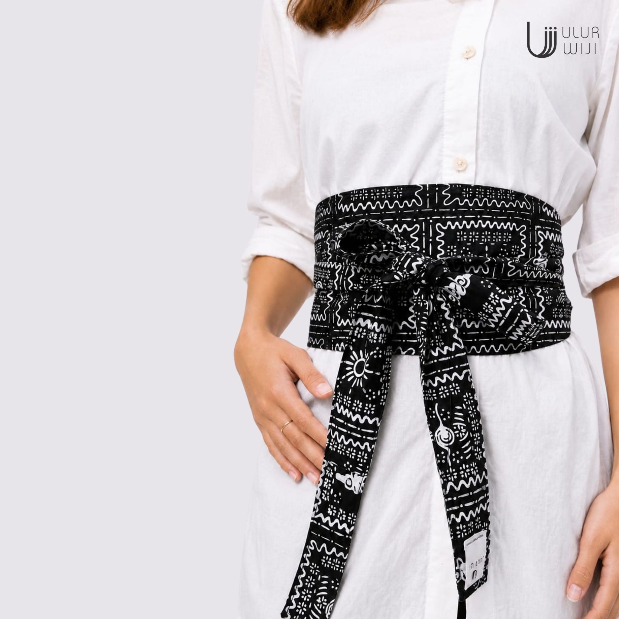 Obi Belt Batik Katun - Batik Cap | Ulur Wiji