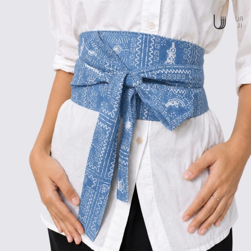 Obi Belt Batik Katun - Batik Cap | Ulur Wiji