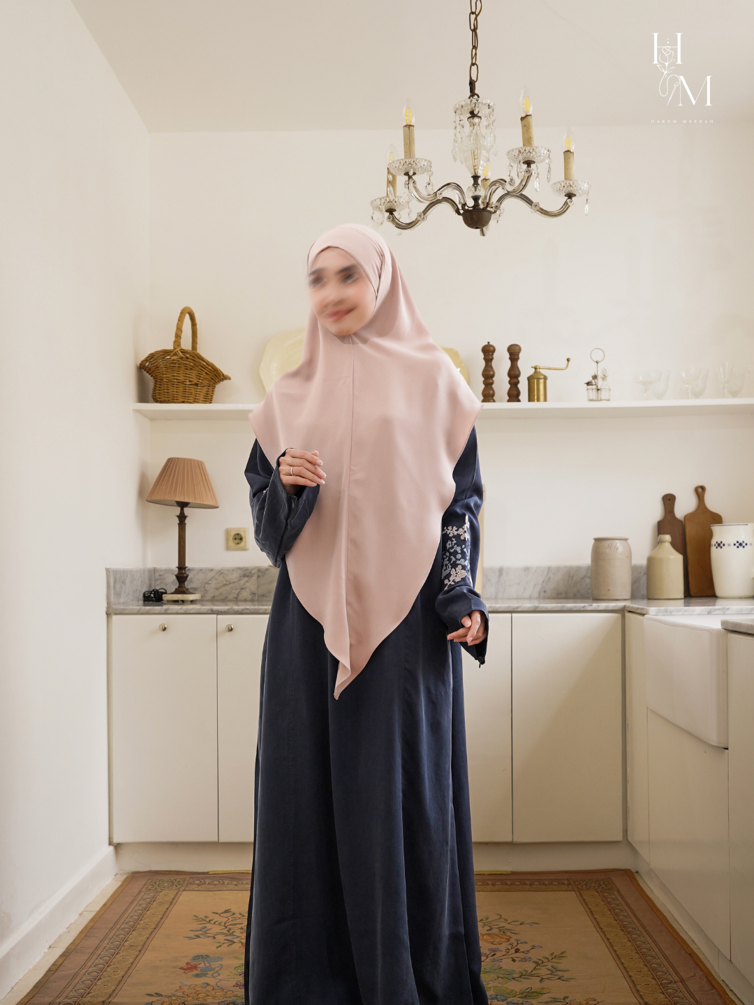 Elodie Dress - Navy