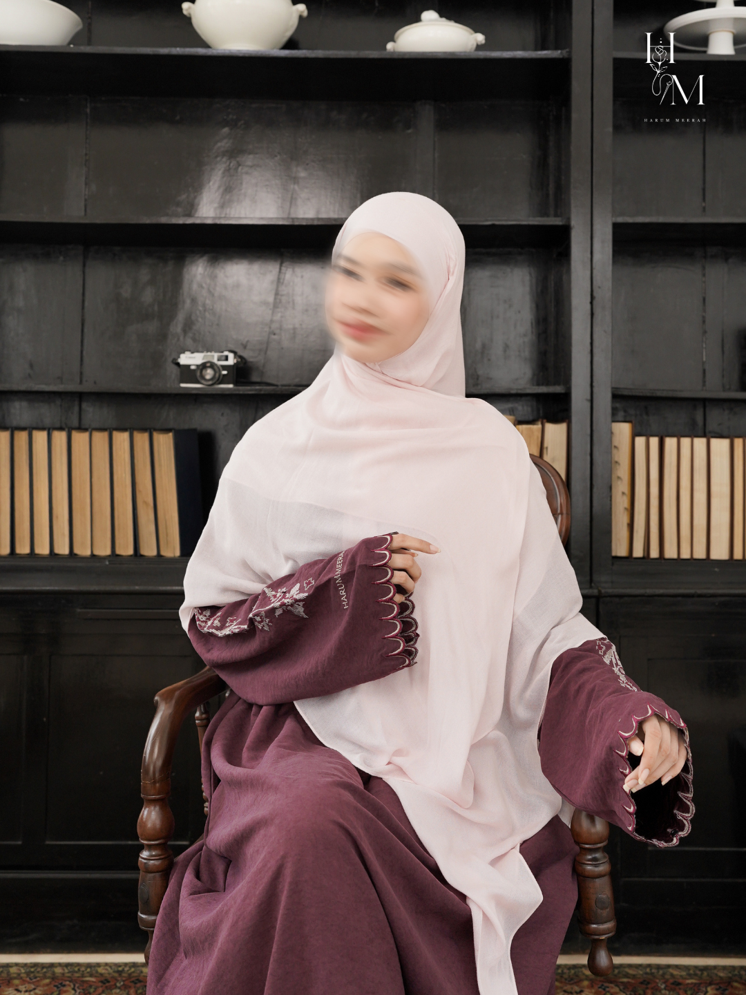 Soraya Dress - Burgundy